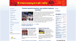 Desktop Screenshot of enternasyonal-info.net